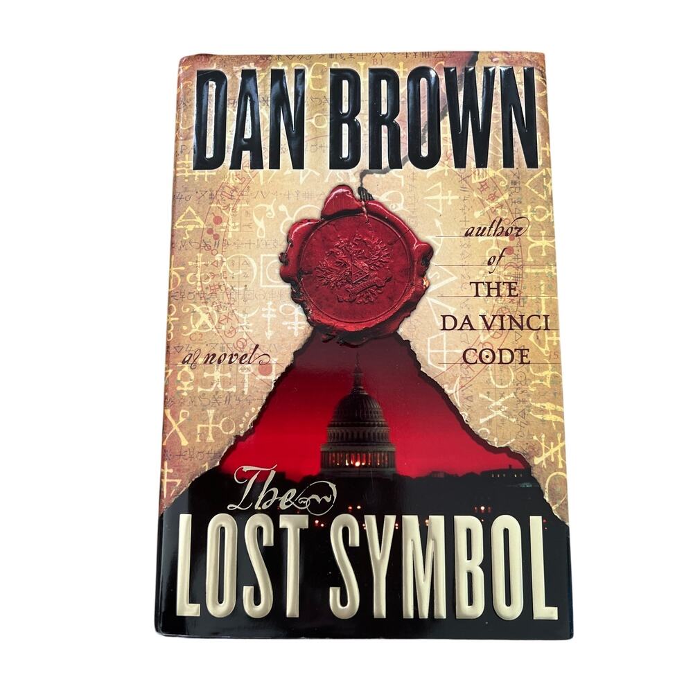 The Lost Symbol by Dan Brown (Hardcover, 2009) First Edition 1st Print W/ DJ